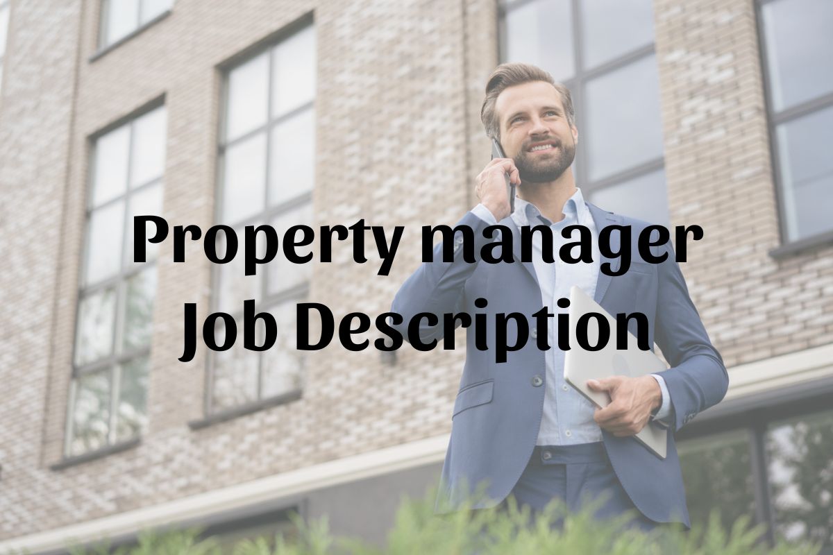 Property manager job description