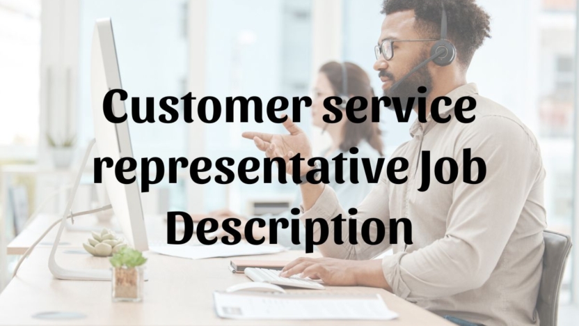 Customer Service Representative Job Description   Customer Service Representative Job Description 832x468 